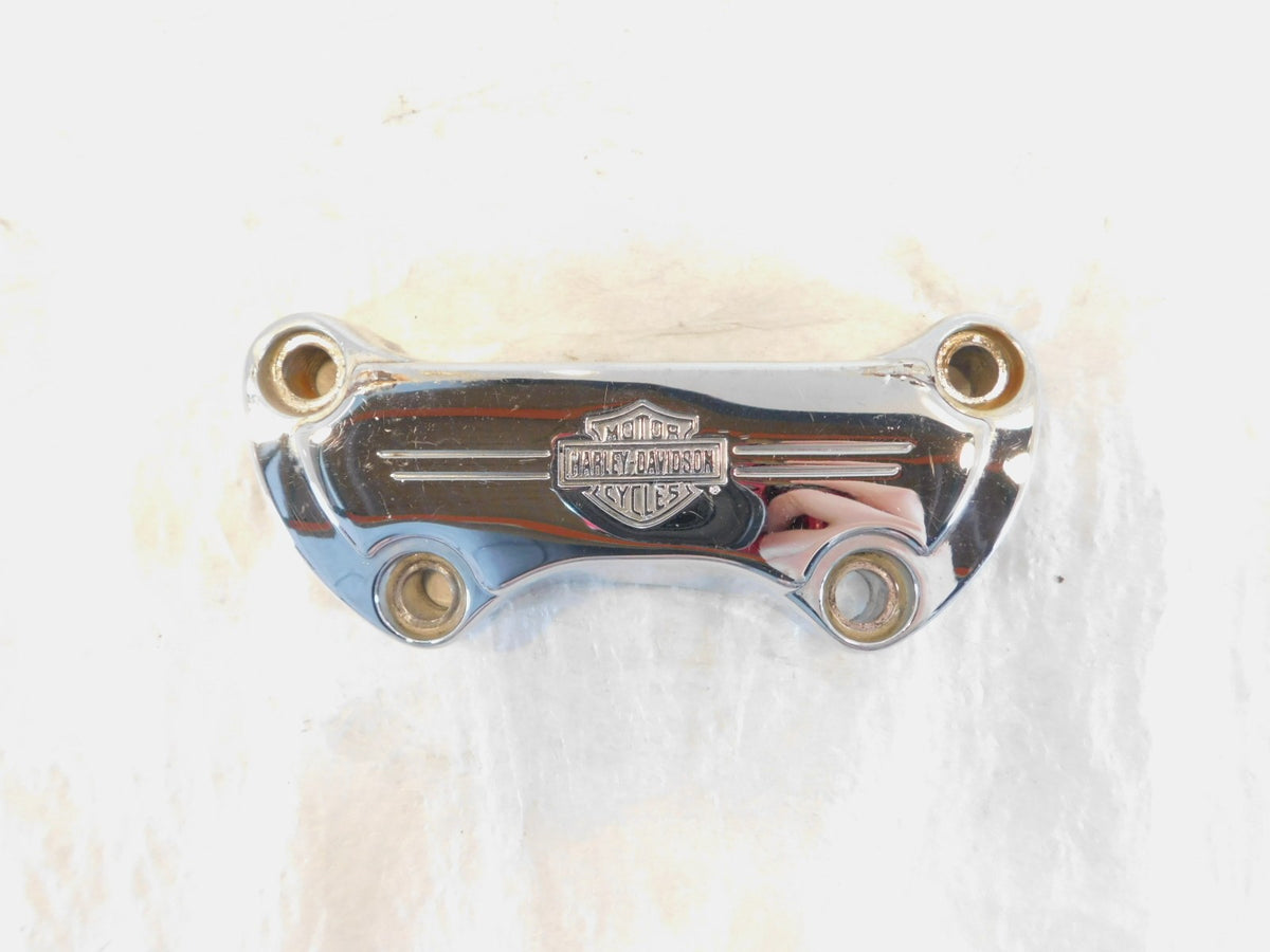 Harley Davidson Sportster 883 & 1200 Chrome Handlebar Riser Mount Bracket Clamp