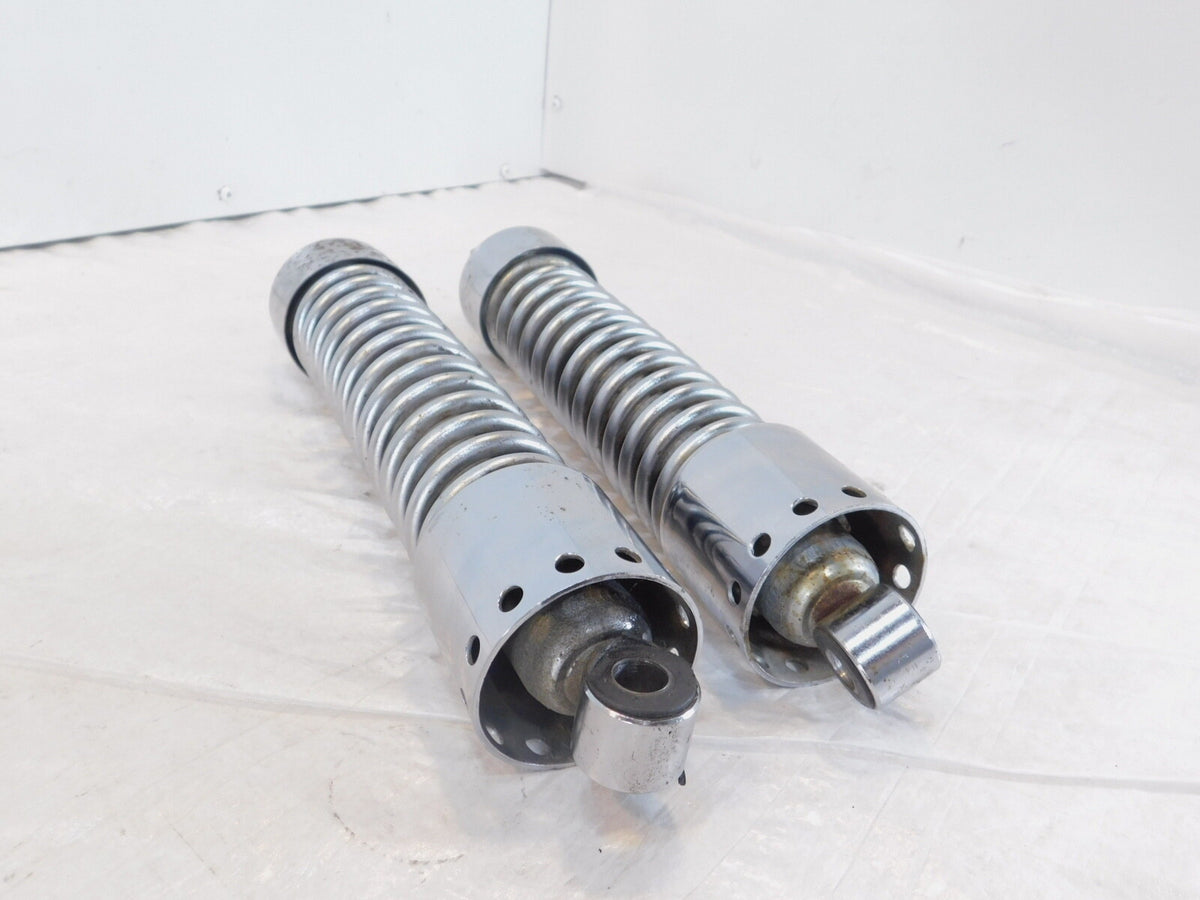 Harley Davidson Sportster 883 & 1200 Chrome Left & Right Rear Shock Absorbers