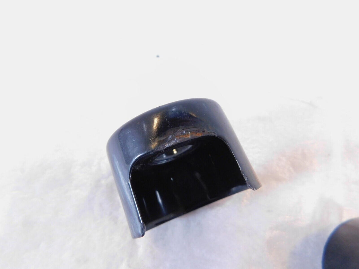Harley Davidson Sportster 883 & 1200 Black Rear Shock Absorber Top Bolt Covers