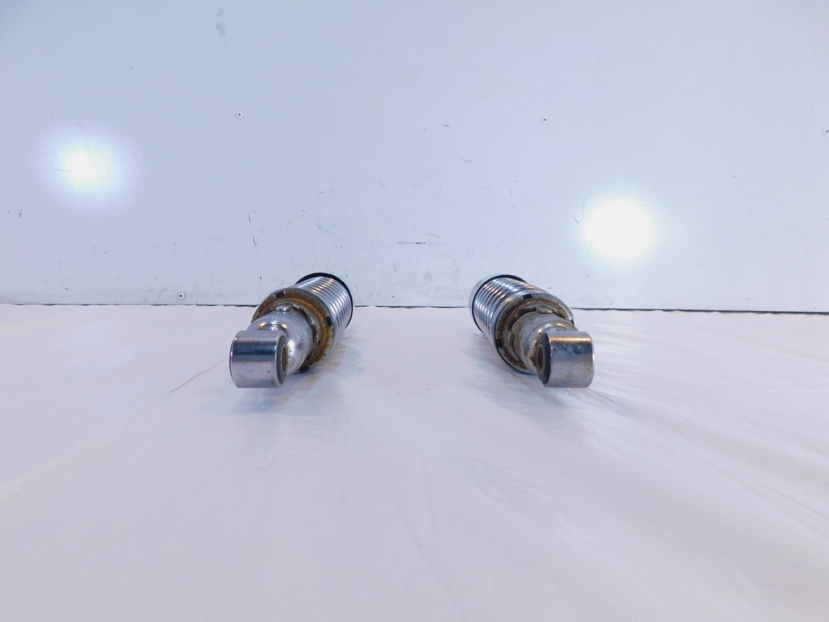 Harley Davidson Sportster 883 & 1200 Pair Chrome Rear Shock Absorbers - 12 in