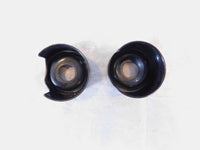 Harley Davidson Sportster 883 & 1200 Black Rear Shock Absorber Top Bolt Covers