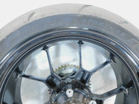 2009 Aprilia RSV1000R RSVR RSV Mille R Black Rear Wheel Rim w/ Tire & Sprocket
