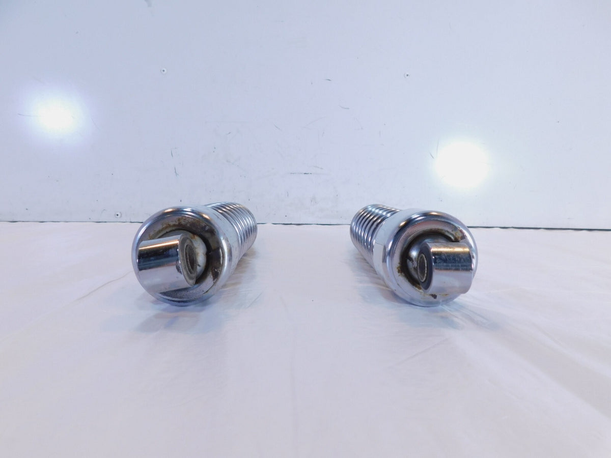 Harley Davidson Sportster 883 & 1200 Pair Chrome Rear Shock Absorbers - 12 in