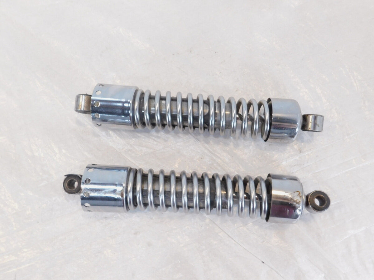 Harley Davidson Sportster 883 & 1200 Chrome Left & Right Rear Shock Absorbers