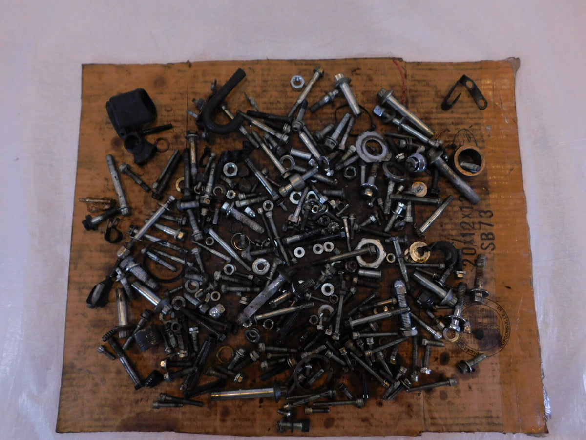 01 Harley Davidson Dyna Wide Glide FXDWG Engine Nut Bolt Brackets Parts Box Lot