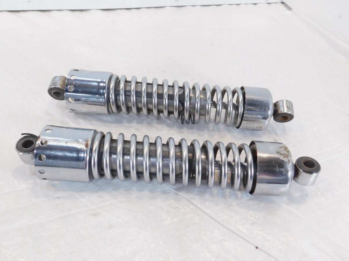 Harley Davidson Sportster 883 & 1200 Chrome Left & Right Rear Shock Absorbers