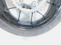 2009 Aprilia RSV1000R RSVR RSV Mille R Black Rear Wheel Rim w/ Tire & Sprocket