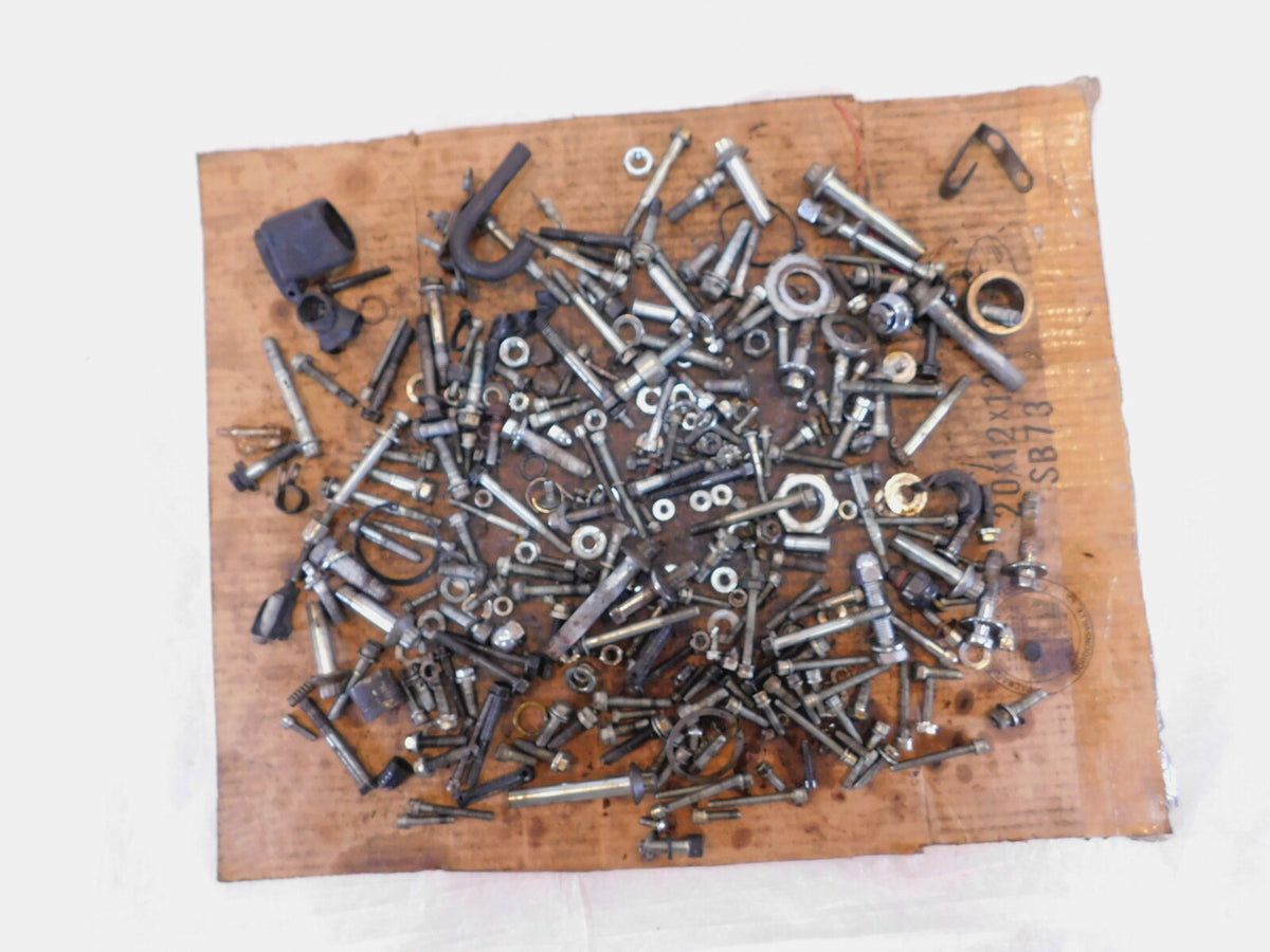 01 Harley Davidson Dyna Wide Glide FXDWG Engine Nut Bolt Brackets Parts Box Lot