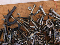 01 Harley Davidson Dyna Wide Glide FXDWG Engine Nut Bolt Brackets Parts Box Lot