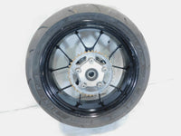 2009 Aprilia RSV1000R RSVR RSV Mille R Black Rear Wheel Rim w/ Tire & Sprocket