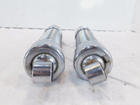 Harley Davidson Sportster 883 & 1200 Chrome Left & Right Rear Shock Absorbers