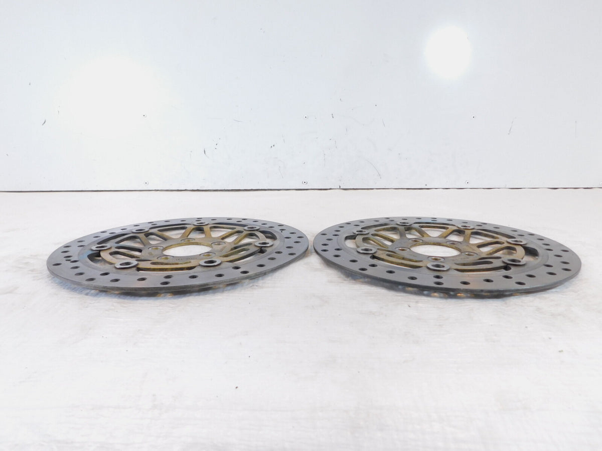 2000-2005 Kawasaki ZR-7 ZR-7S Front Wheel Left/ Right Brake Discs Rotors - C3 Cycle