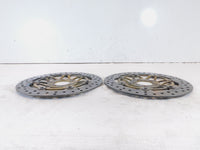 2000-2005 Kawasaki ZR-7 ZR-7S Front Wheel Left/ Right Brake Discs Rotors - C3 Cycle