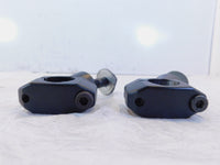 2010-2017 Victory Cross Country Black Handlebar Handle Bar Riser Mount Clamps - C3 Cycle