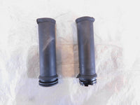 Harley Davidson Dyna Sportster Softail Black Left & Right Handlebar Hand Grips - C3 Cycle