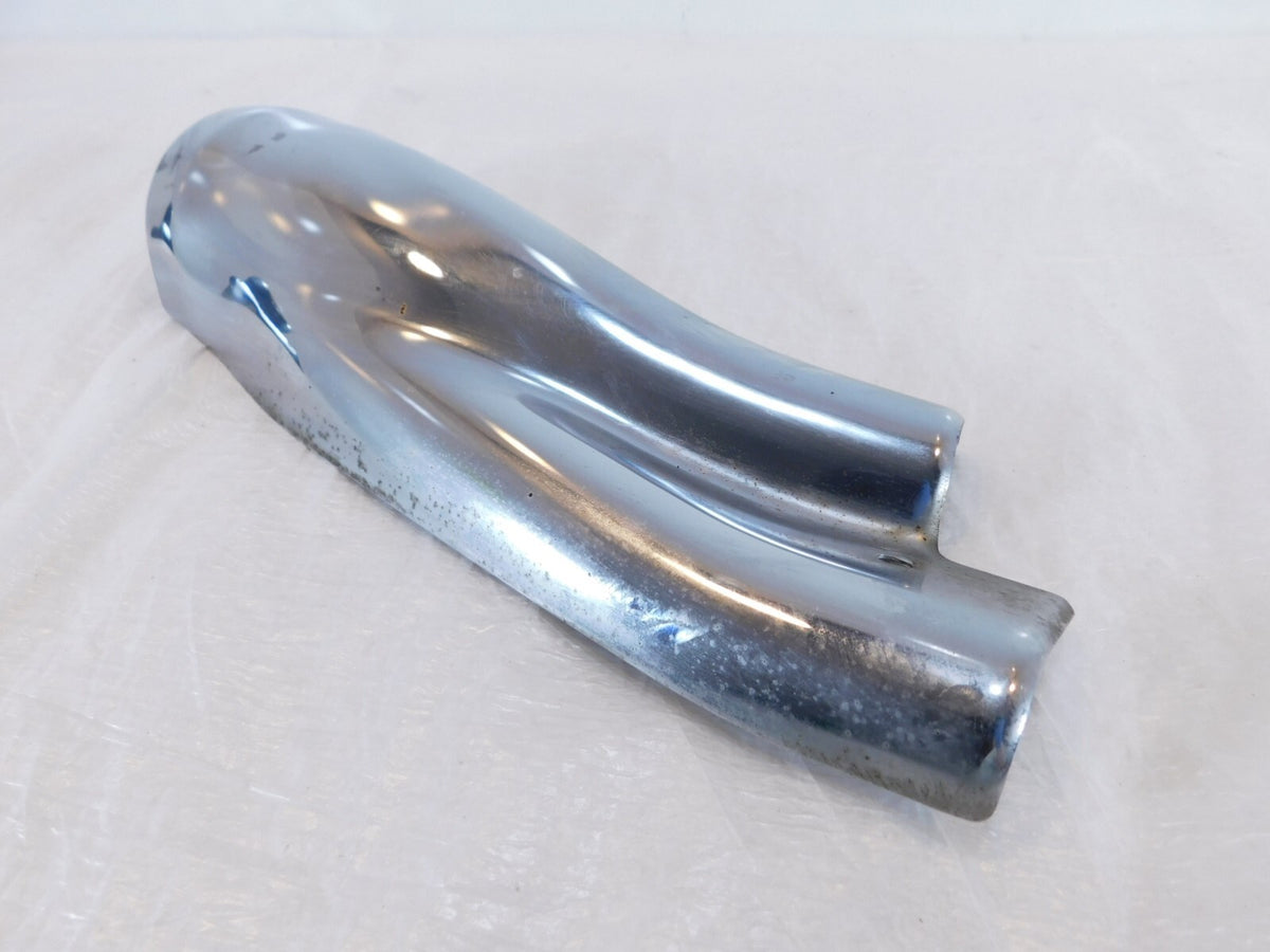 1997-03 Honda GL1500 GL1500C Valkyrie 1500 Chrome Left Exhaust Pipe Heat Shield - C3 Cycle