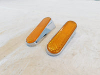 Piaggio Vespa Primavera Sprint LX GT GTS 50 125 250 Front Mudguard Reflectors - C3 Cycle
