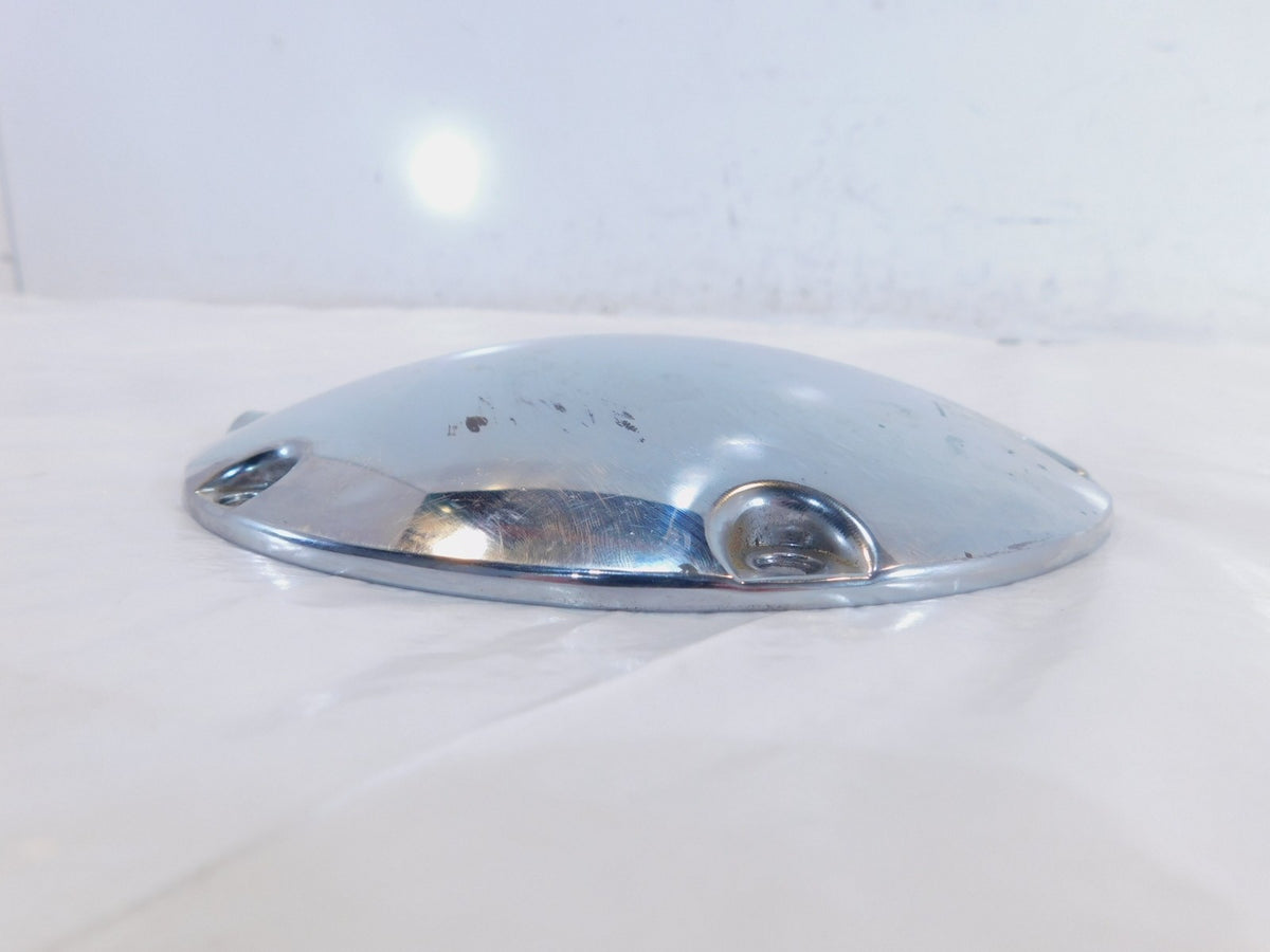 Harley Sportster 883 1200 Left Engine Motor Chrome Clutch Inspection Derby Cover - C3 Cycle