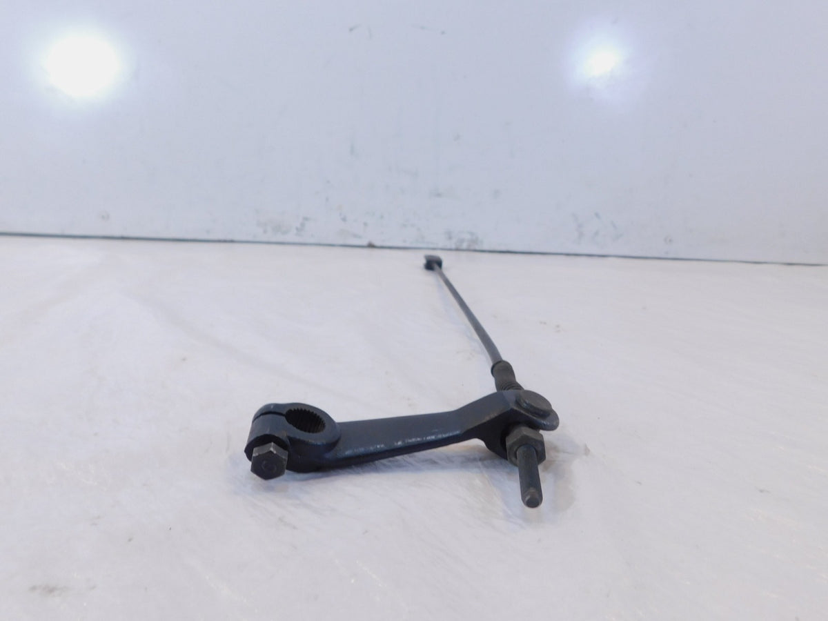 1983 83 Yamaha XJ750 Maxim 750 Black Rear Brake Pedal Pivot Shaft Rod & Arm - C3 Cycle