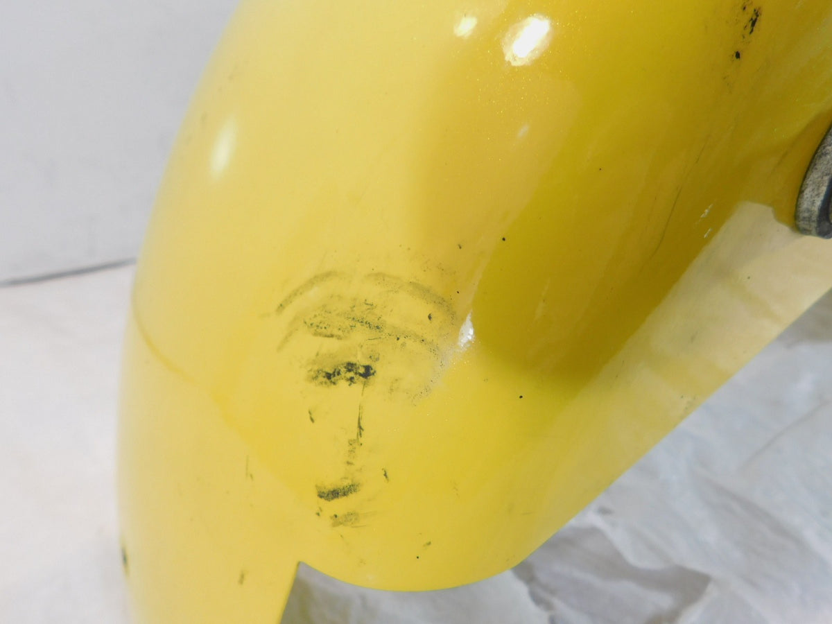 2002-2005 Harley Touring Road King Electra Glide Yellow Rear Wheel Cover Fender - C3 Cycle