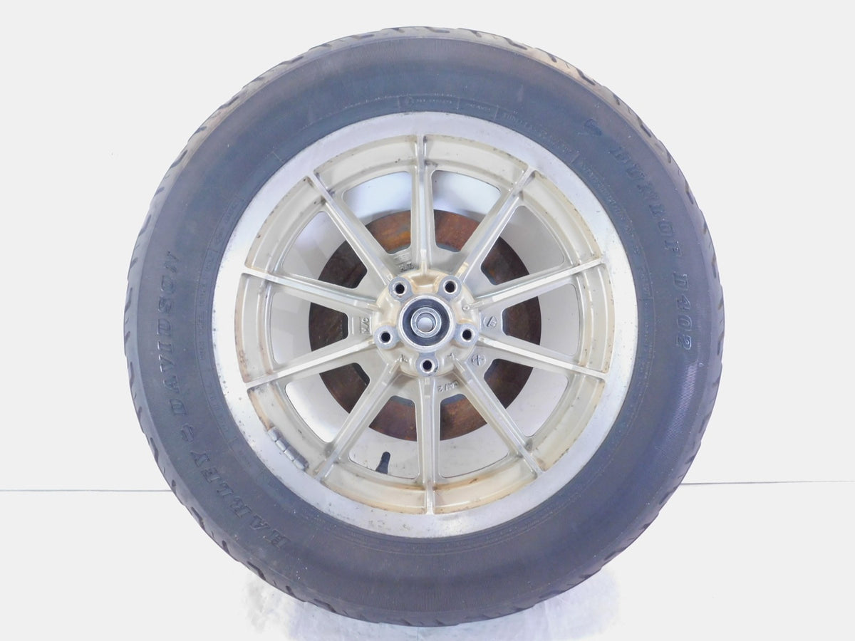 98 Harley Davidson 95th Anniversary Electra Glide Classic Rear Wheel Rim & Tire - C3 Cycle