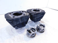 2009-2022 Harley Davidson Sportster 883 Iron Black Cylinder Barrels w/ Pistons - C3 Cycle