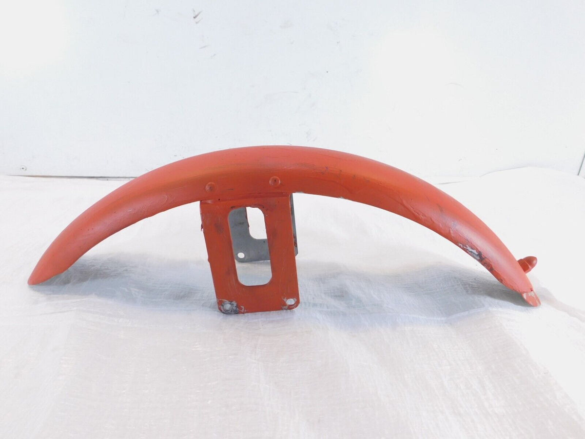 Harley Davidson Sportster 883 & 1200 Orange Front Wheel Cover Fender - No Dents - C3 Cycle