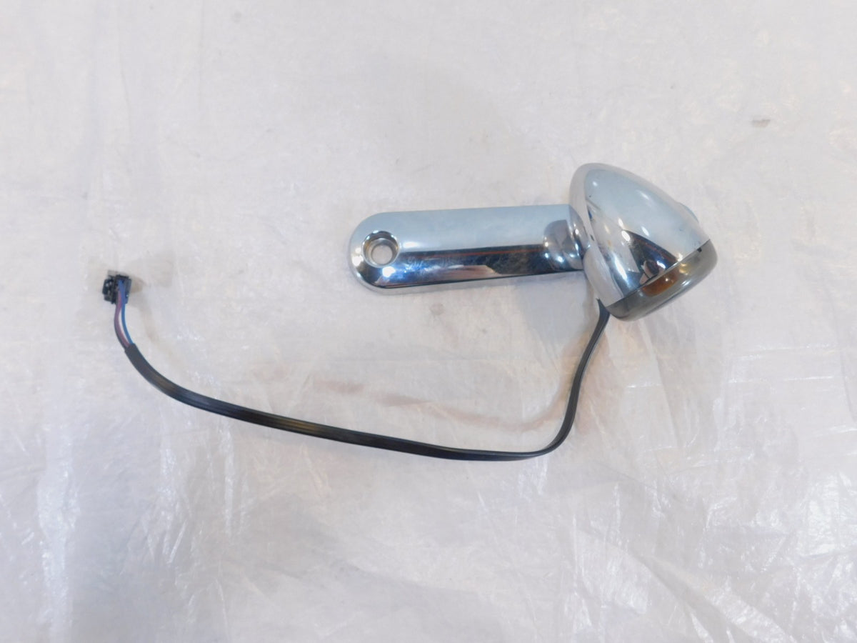 Harley Davidson Touring FLHX Street Glide Front Left Turn Signal & Mount Bracket - C3 Cycle