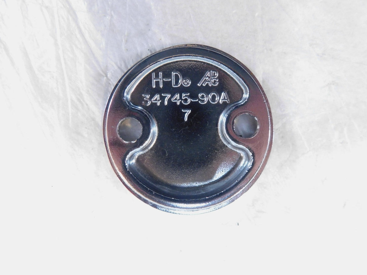 Harley Davidson Sportster 883 1200 Chrome Left Engine Motor Inspection Cover - C3 Cycle