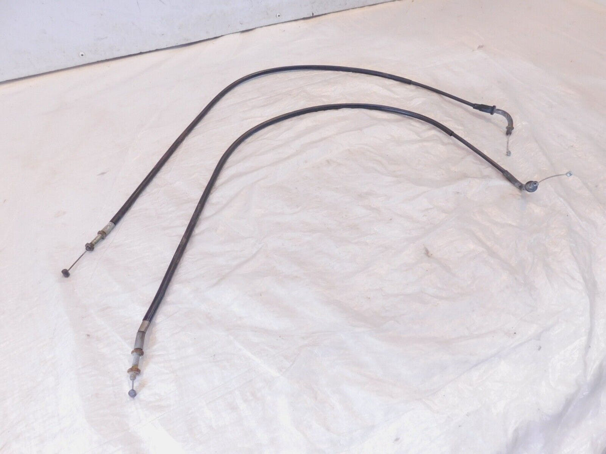 1989-1999 Yamaha Virago 750 1100 XV750 XV1100 Throttle Open/Close Cable Lines - C3 Cycle
