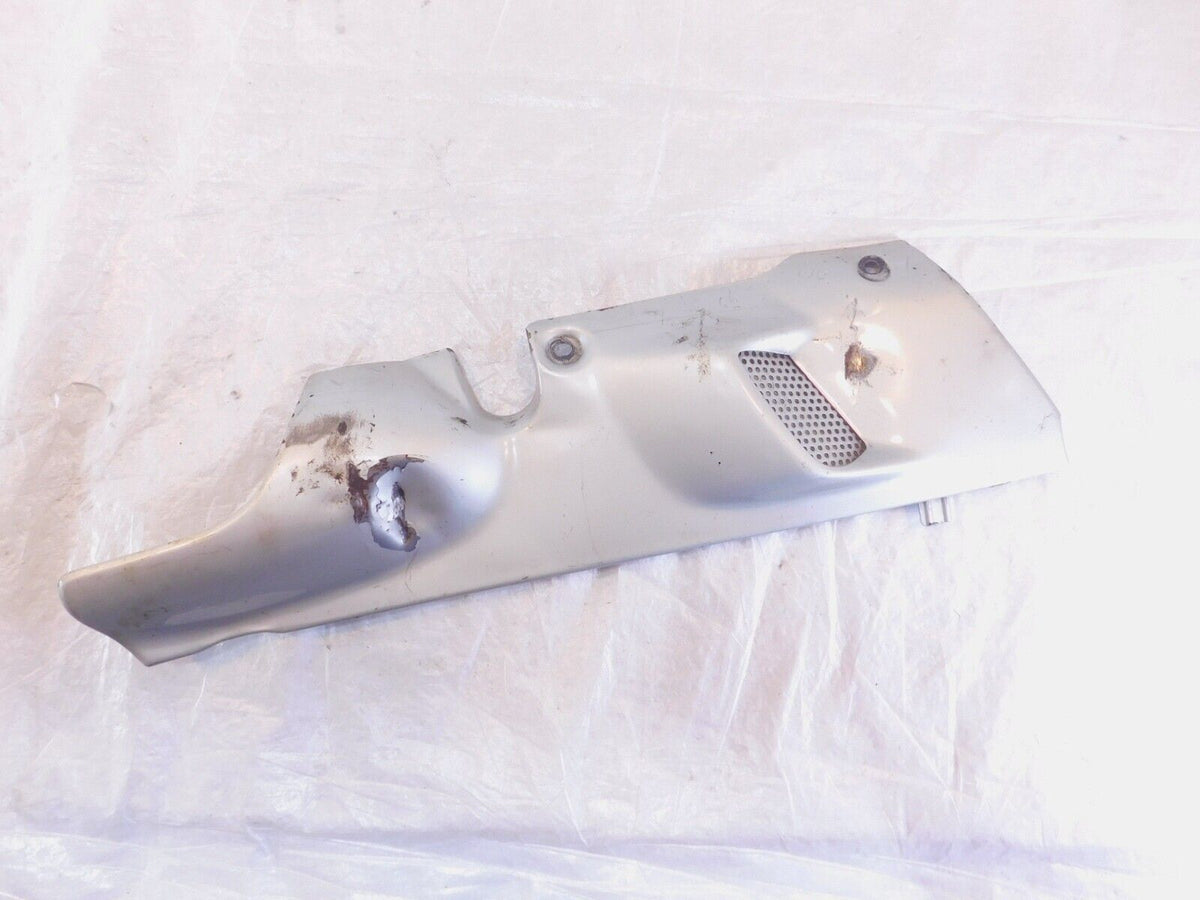 1994-99 Honda GL1500SE Goldwing 1500 Silver Left Side Exhaust Muffler Protector - C3 Cycle