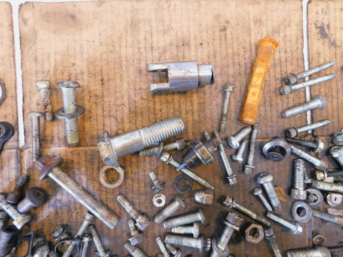 2005 Harley Davidson Sportster 1200 Custom Nuts Bolts & Brackets Parts Box Lot - C3 Cycle