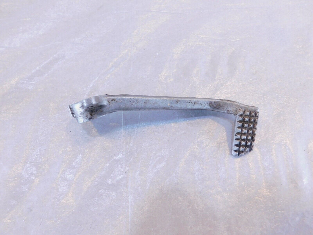 1990-1993 Kawasaki Ninja ZX6 ZX600D Silver Rear Wheel Foot Brake Pedal Lever - C3 Cycle