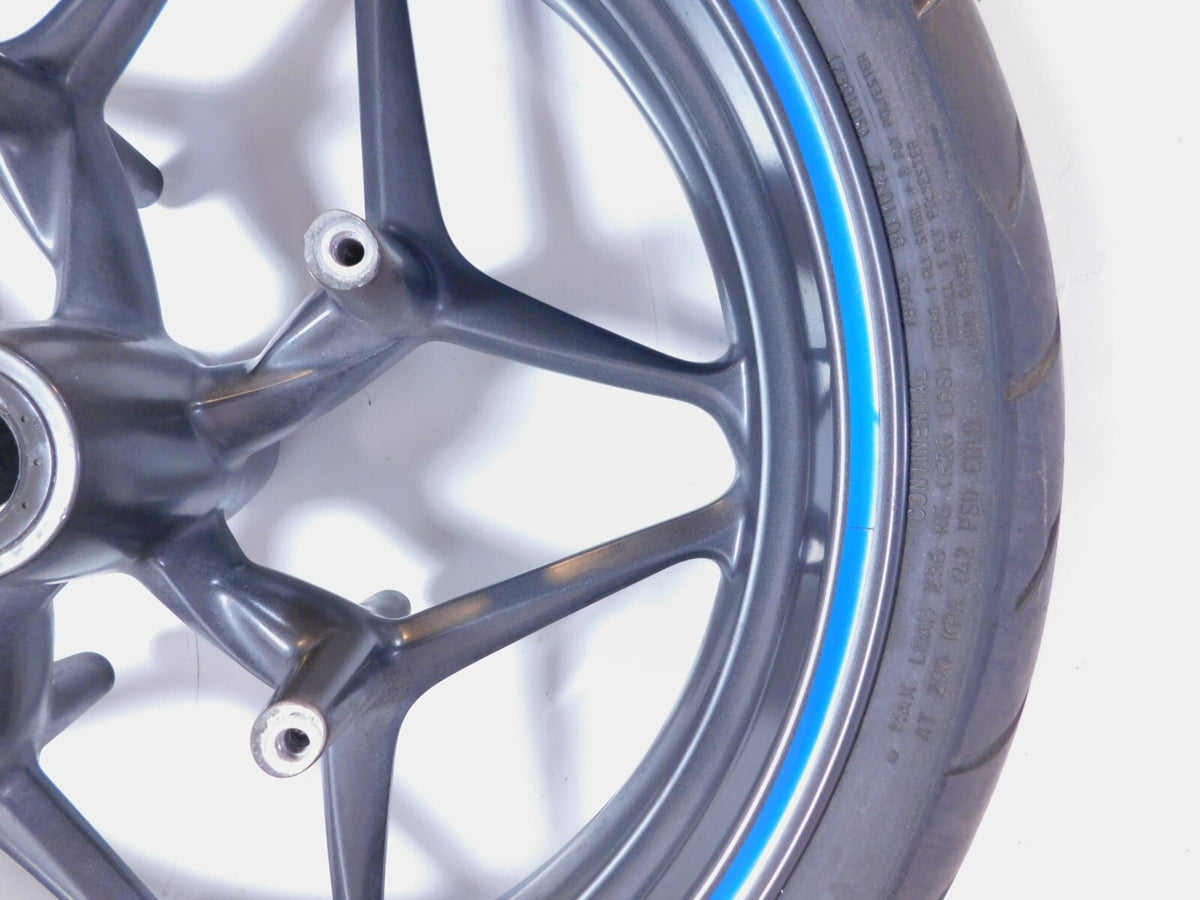 BMW K1200R K1200S & K1300GT K1300R K1300S Dark Slate Front Wheel Rim & Tire - C3 Cycle