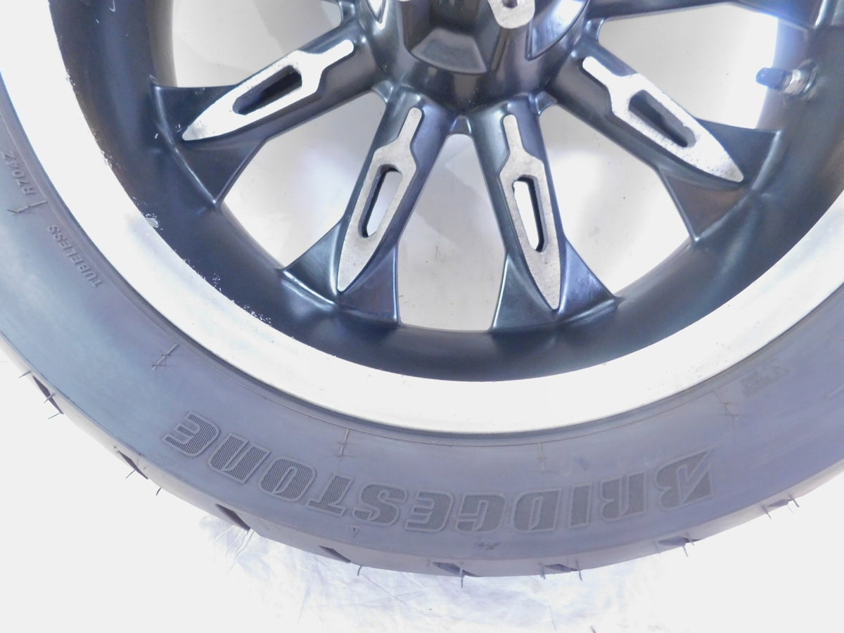2015 2016 2017 Victory Magnum Rear Cast Wheel Rim & Tire (16"x5") 1522248-266 - C3 Cycle
