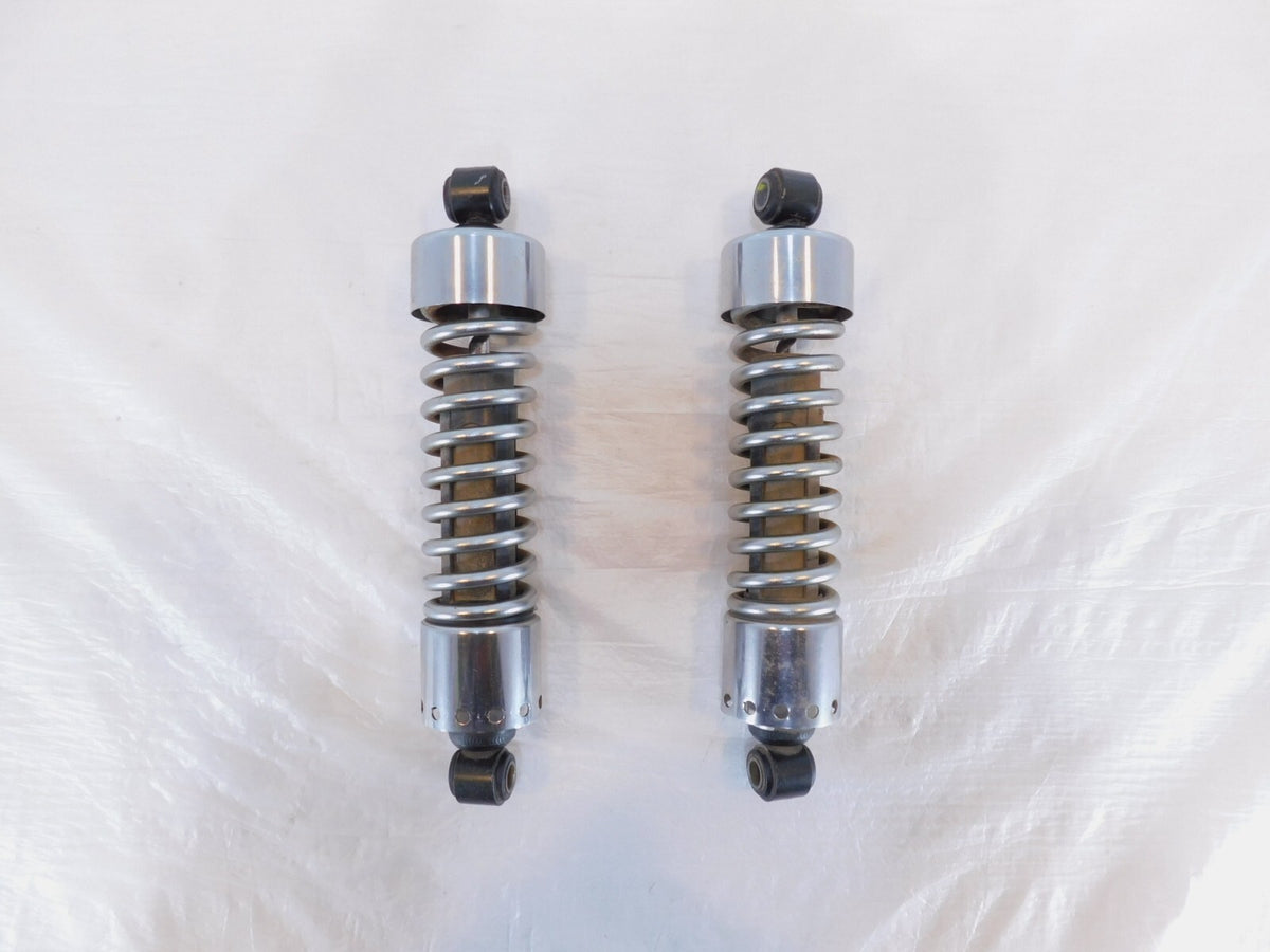 Harley Davidson Dyna Wide Glide & Street Bob Chrome Rear Shock Absorbers 12" - C3 Cycle