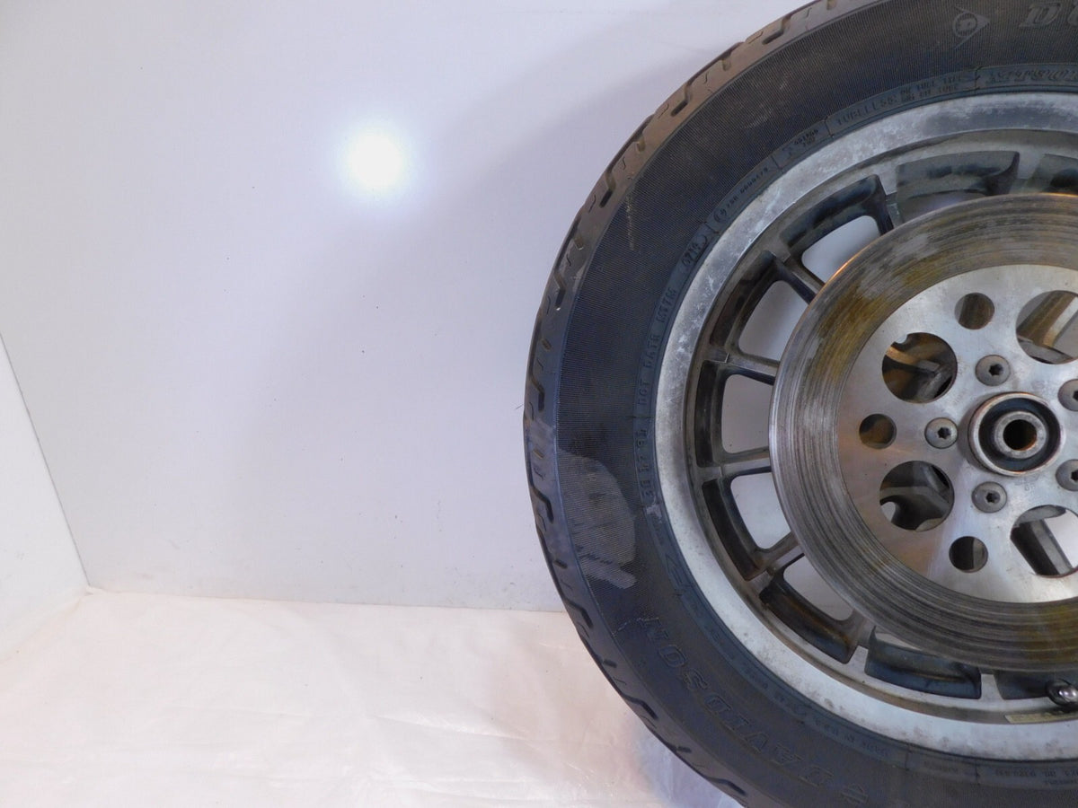 1996-1999 Harley Dyna Sportster 883 1200 Cast 13 Spoke Rear Wheel Rim & Tire - C3 Cycle