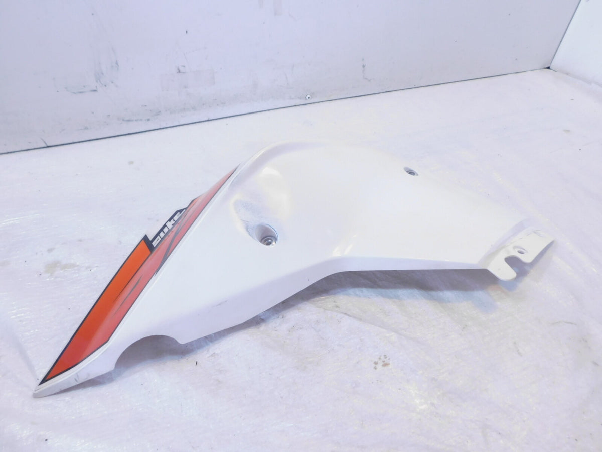 2013-2018 KTM 690 Duke White Front Left Fuel Gas Tank Fairing Cowling Cowl Cover - C3 Cycle