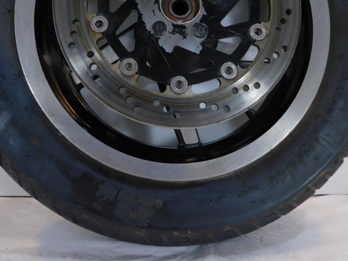 2000 00 Victory Standard V92 Cruiser Cast 5-Spoke Front Wheel Rim & Brake Rotor - C3 Cycle