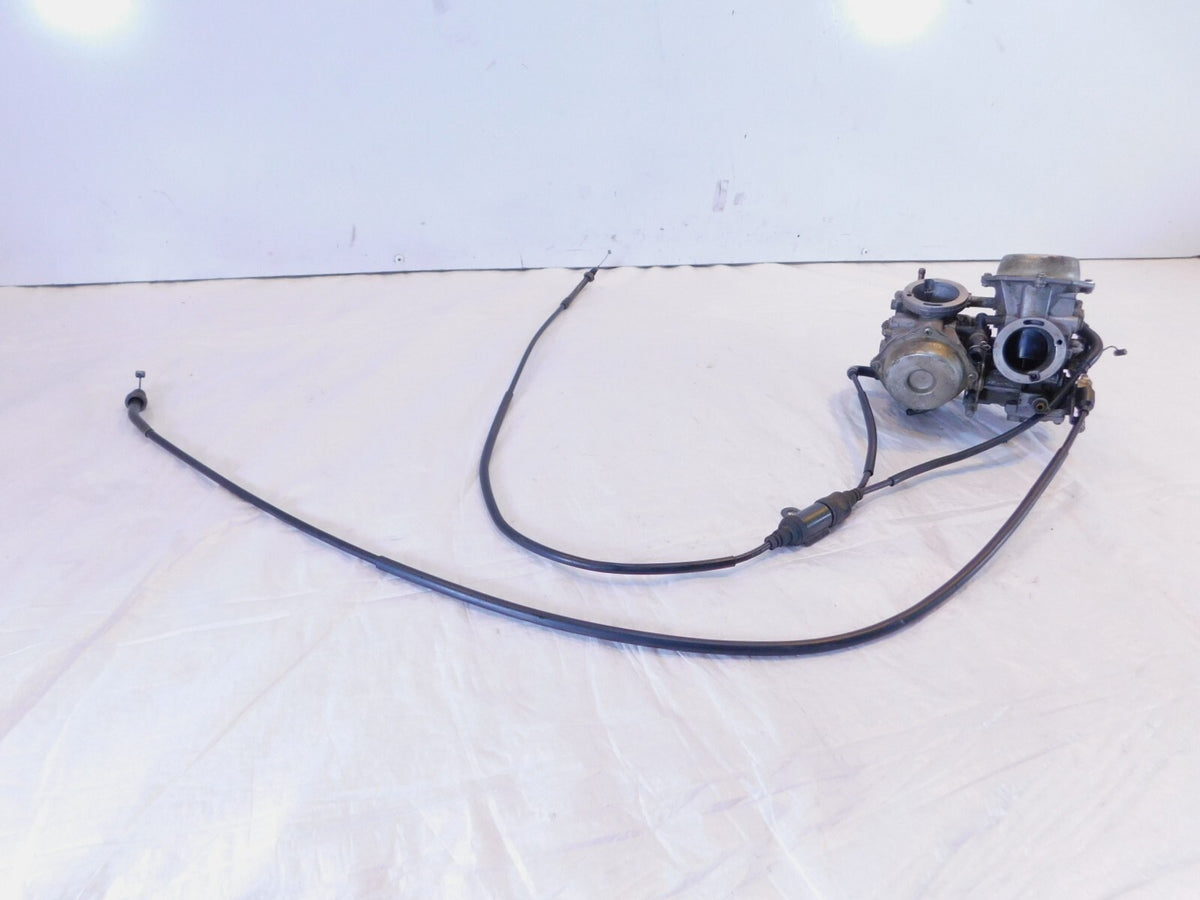 1990 & 1994 Honda Shadow VT1100 Carb Carburetor Rack w/ Choke & Throttle Cable - C3 Cycle