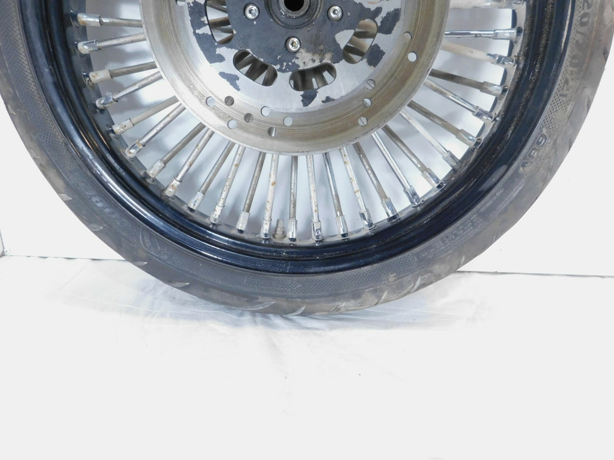 Harley Softail Night Train & Deuce / Dyna Wide Glide 21" Laced Front Wheel Rim - C3 Cycle