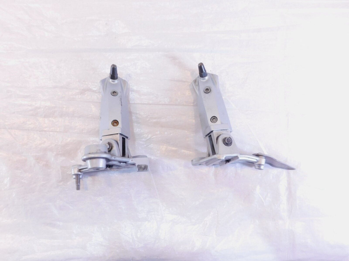 98-04 BMW R1100S R1100 S Silver Left/Right Front Footrest Foot Peg & Brackets - C3 Cycle