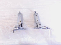 98-04 BMW R1100S R1100 S Silver Left/Right Front Footrest Foot Peg & Brackets - C3 Cycle