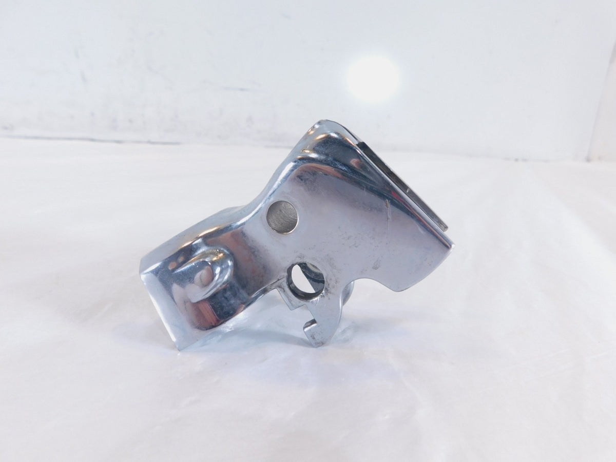 Harley Touring Softail & Dyna Sportster Chrome Clutch Lever Perch Mount Bracket - C3 Cycle