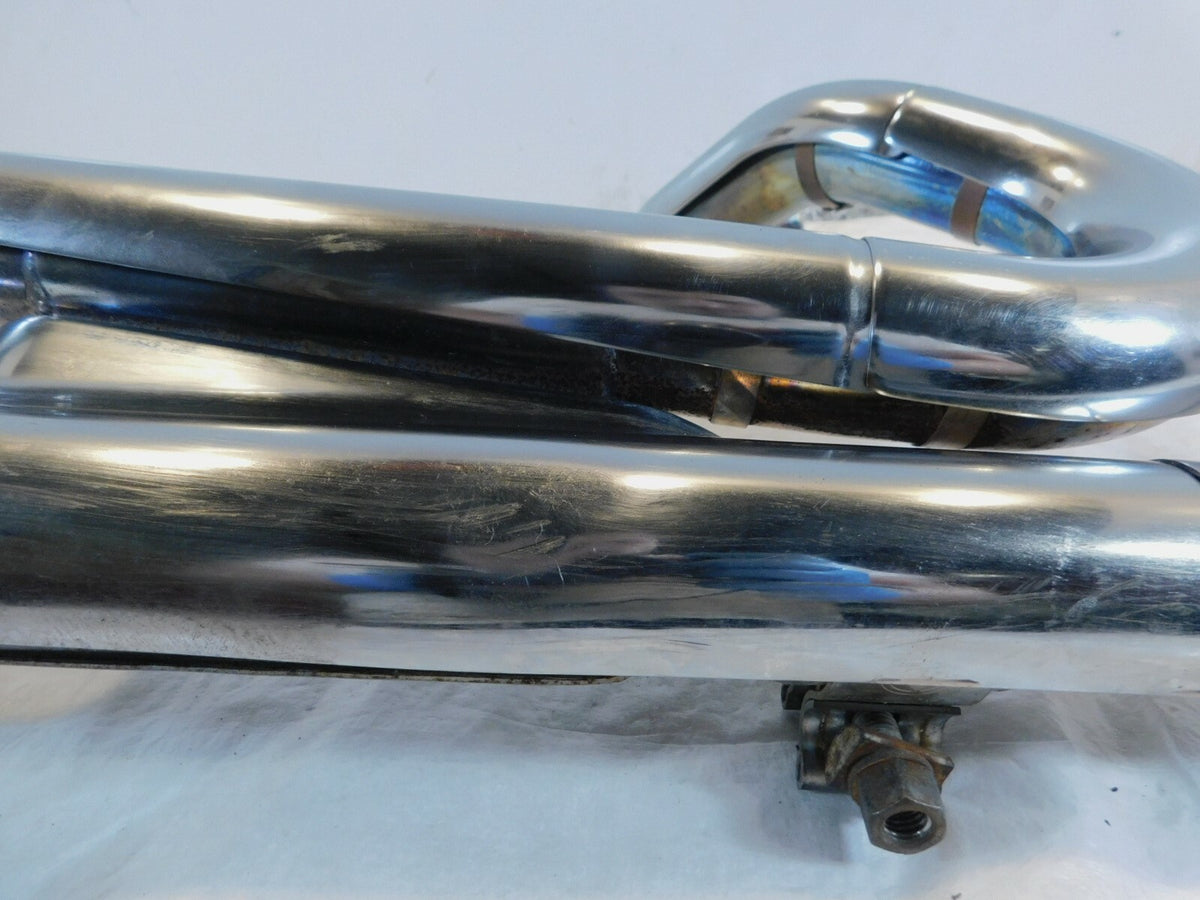 2008 08 & 2009 09 Victory Vegas & Kingpin Chrome Exhaust Header Pipe System - C3 Cycle