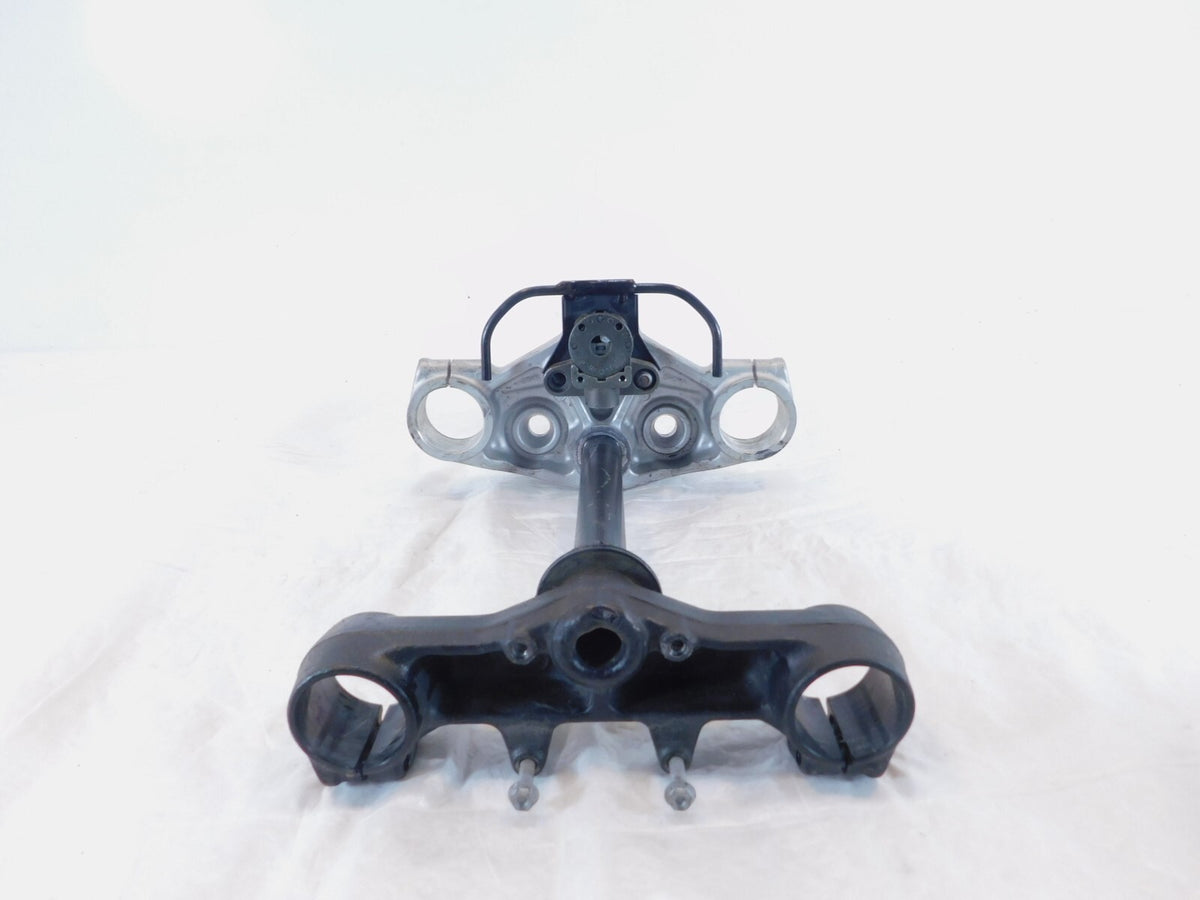 BMW F650 Funduro F650ST Front Fork Triple Tree Steering Stem w/ Lock - No Key - C3 Cycle