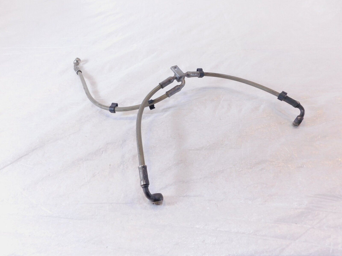 BMW K1200R K1200S K1300 K1300R K1300S Front Wheel Brake Caliper Hose Pipe Line - C3 Cycle