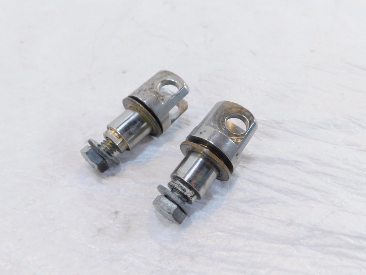 1995-1998 Buell S2 S2T Thunderbolt Chrome Rider Footpeg Mount Bracket Clevis - C3 Cycle