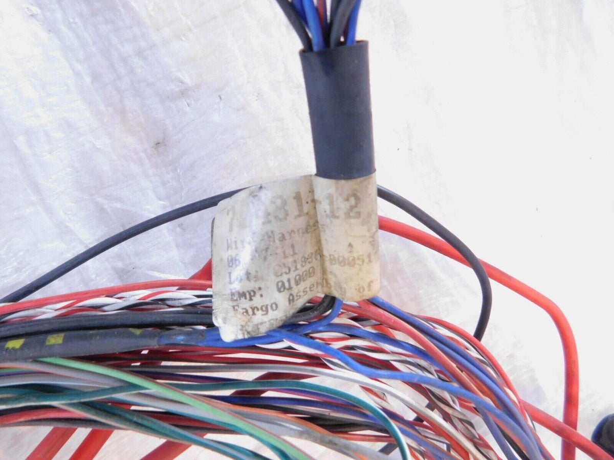 2012-2013 Harley Davidson Softail FLSTN Deluxe Non-ABS Main Wire Wiring Harness - C3 Cycle