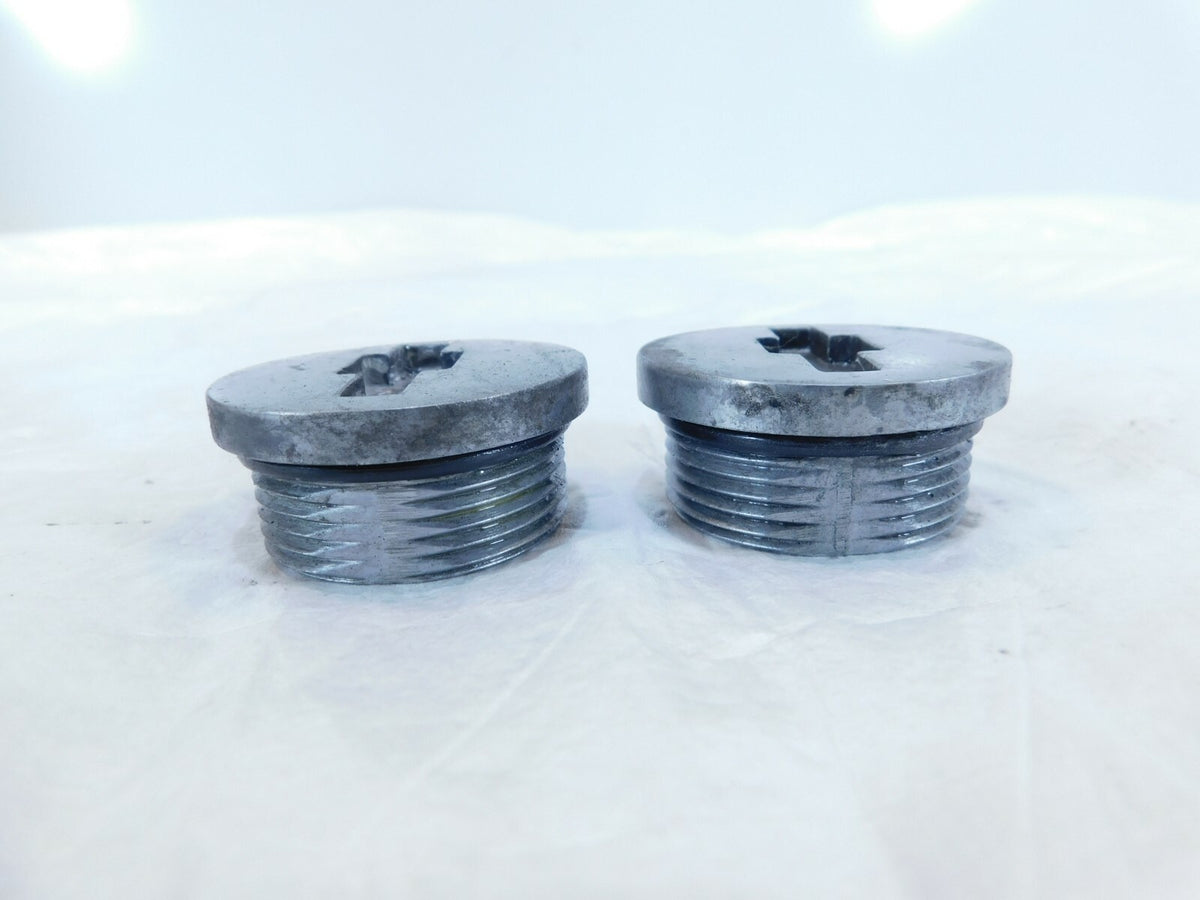 1986 86 Harley Davidson Sportster 883 & 1100 Front Fork Tube Plug Caps 45993-86 - C3 Cycle